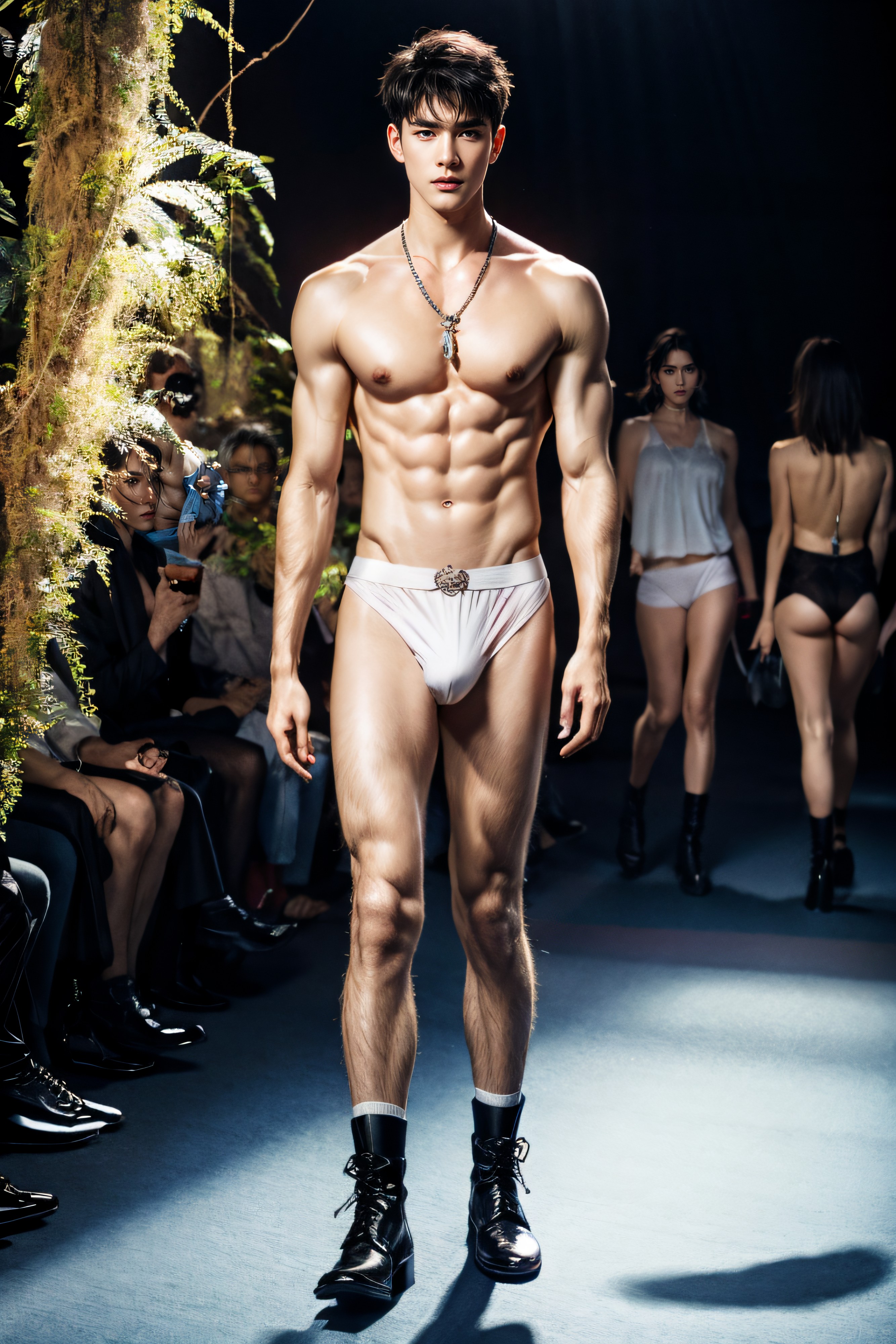 Male model on catwalk (53 Pictures) Gold Member Or Above - 2024-02-01