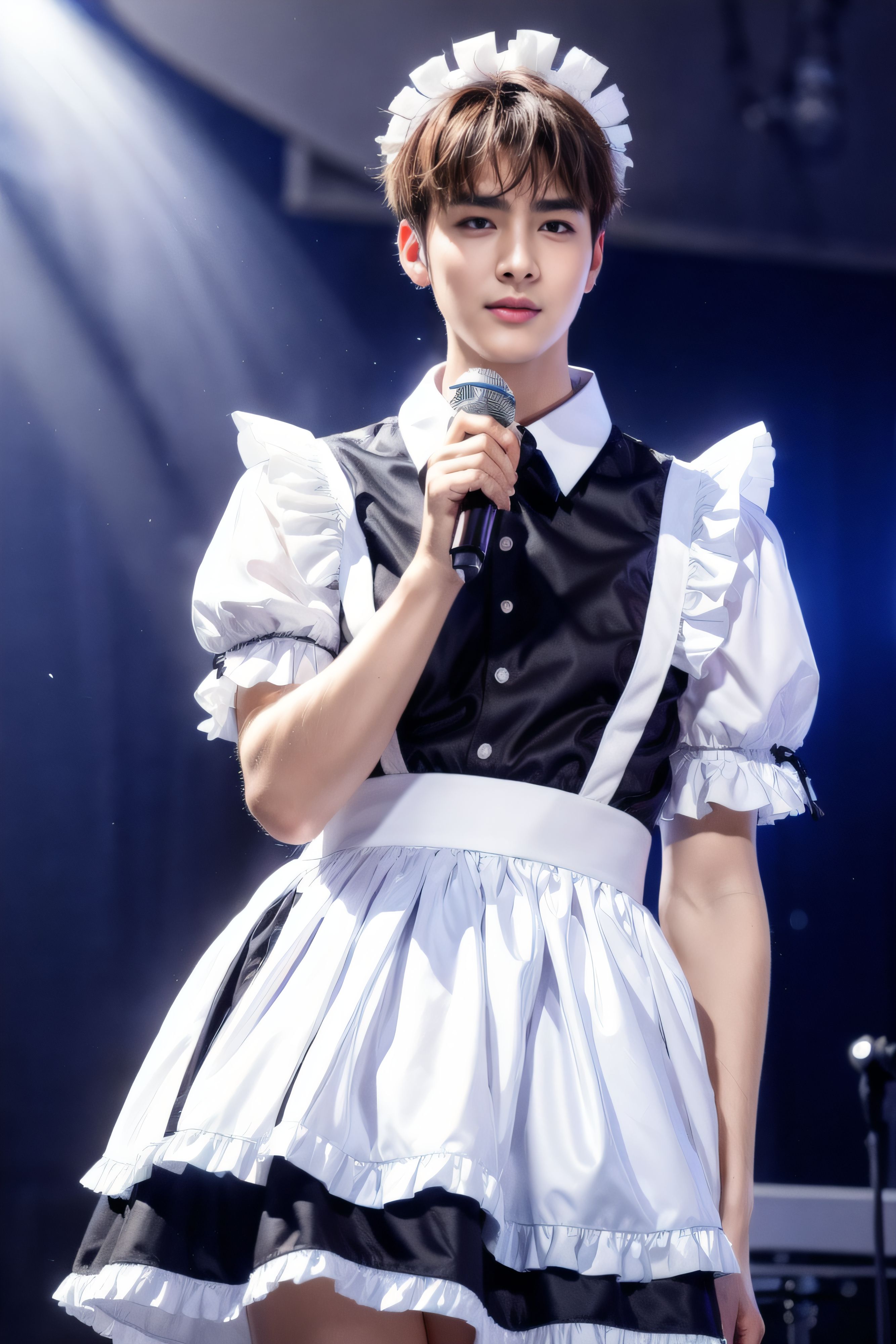 Idols' stage show in maid costume (61 Pictures) Gold Member Or Above - 2024-05-29