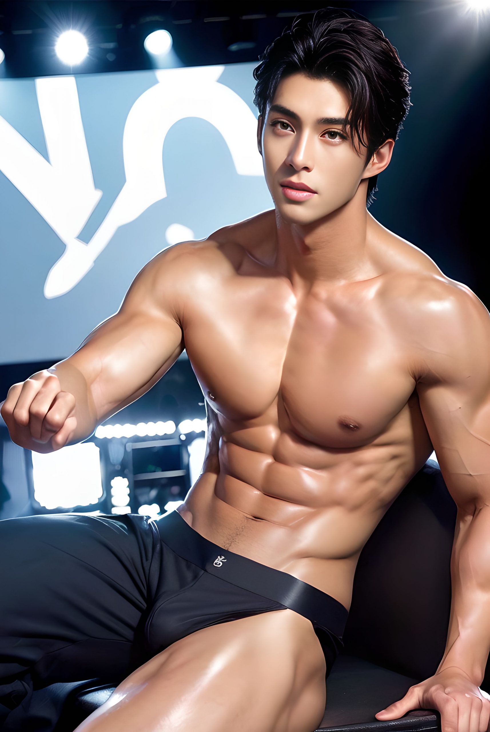 Korean Oppa underwear male model, Korean handsome guy body painting1 NSFW, Show Dick (64 Pictures) Gold Member Or Above - 2023-05-18