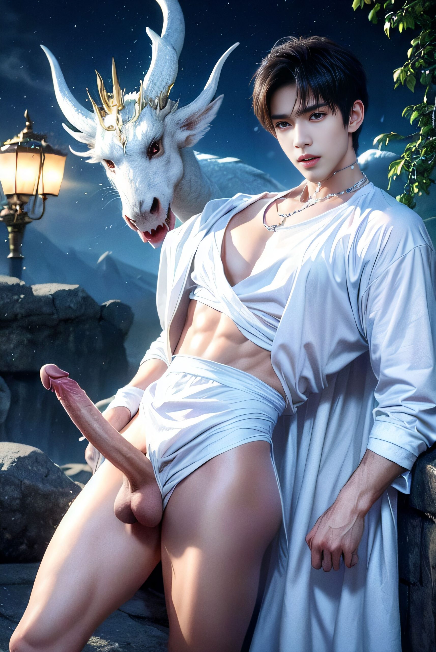 Dragon prince, Milu deer prince Fantasy Style NSFW Part3 (86 Pictures) Gold Member Or Above - 2023-06-23