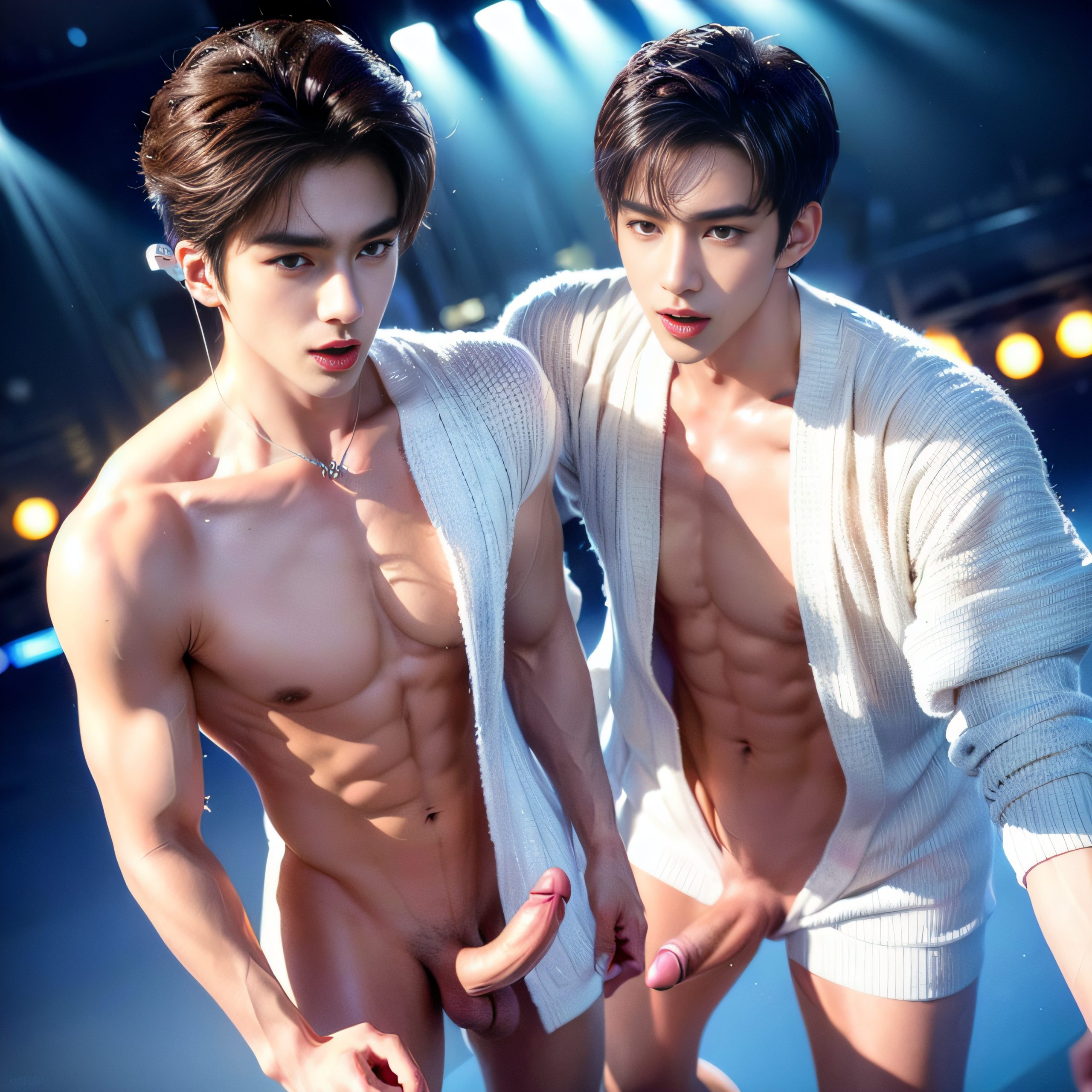 Sexy stage performance by handsome KPOP idol duo NSFW PartB (36 Pictures) Gold Member Or Above - 2023-07-05