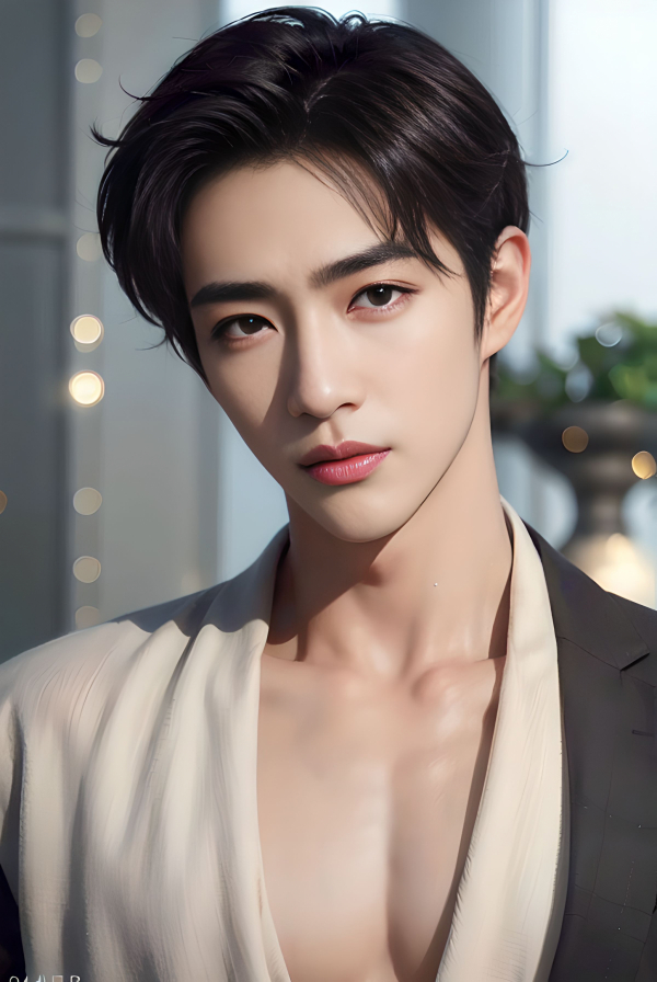 男明星肖战.AI.帅哥裸照IDOLAI2023 
